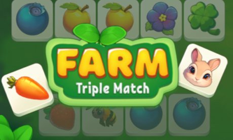 Farm Triple Match - crazygames,crazy games,free games,h5 game, free play,free crazy games