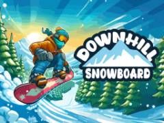Downhill Snowboard - crazygames