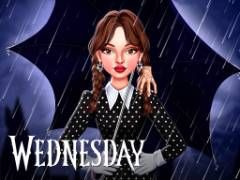Celebrity Wednesday Addams Style - crazygames,crazy games,free games,h5 game, free play,free crazy games
