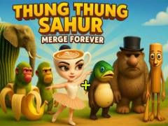 Thung Thung Sahur Merge Forever - crazygames,crazy games,free games,h5 game, free play,free crazy games