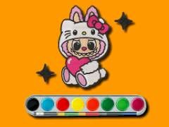 Labubu Coloring Adventure - crazygames