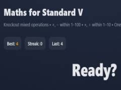 Maths for Standard V - crazygames