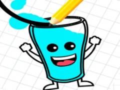 Draw Happy Glass - crazygames