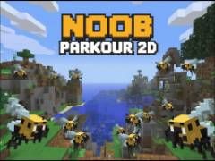 Noob: Parkour 2D - crazygames