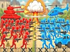 Gun Mob: Stickman Run - crazygames