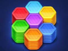 Hexa Color Stack Game - crazygames,crazy games,free games,h5 game, free play,free crazy games