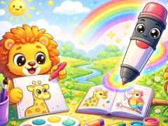 Magic Coloring Book for Little Artists - crazygames