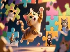 Funny Puzzle: Cats - crazygames
