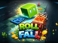 Roll or Fall - crazygames,crazy games,free games,h5 game, free play,free crazy games