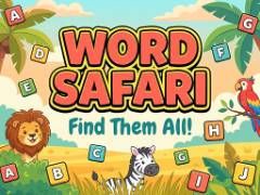 Word Safari - crazygames,crazy games,free games,h5 game, free play,free crazy games