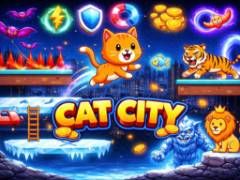 CAT CITY - crazygames,crazy games,free games,h5 game, free play,free crazy games