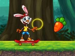Rabbit Skater Game - crazygames,crazy games,free games,h5 game, free play,free crazy games