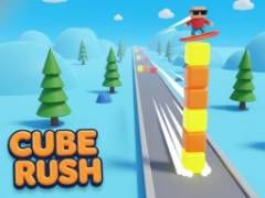 Cube Rush 3D: Survive The Rush - crazygames,crazy games,free games,h5 game, free play,free crazy games