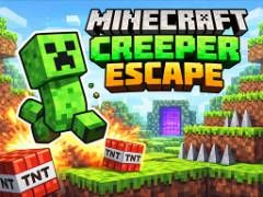 Minecraft Creeper Escape - crazygames,crazy games,free games,h5 game, free play,free crazy games