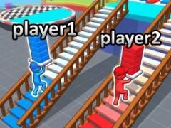Stairs Races For 2 Players - crazygames