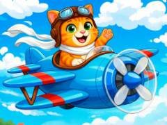 Cartoon Airplanes: Jigsaw Puzzles - crazygames