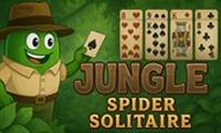 Jungle Solitaire - crazygames,crazy games,free games,h5 game, free play,free crazy games
