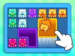Meow Block Color Collect - crazygames