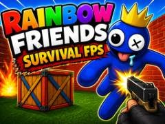 Rainbow Friends Survival FPS - crazygames,crazy games,free games,h5 game, free play,free crazy games