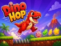 DinoHop - crazygames,crazy games,free games,h5 game, free play,free crazy games