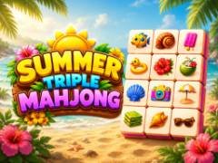 Summer Triple Mahjong - crazygames,crazy games,free games,h5 game, free play,free crazy games
