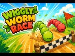 Wiggly Worm Race - crazygames,crazy games,free games,h5 game, free play,free crazy games