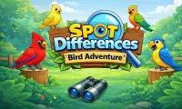 Spot Differences Bird Adventure - crazygames,crazy games,free games,h5 game, free play,free crazy games