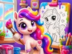 Pony Color Fun - crazygames,crazy games,free games,h5 game, free play,free crazy games