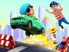 Mini Car Runner   Meme Games - crazygames
