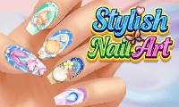 Stylish Nail Art - crazygames,crazy games,free games,h5 game, free play,free crazy games