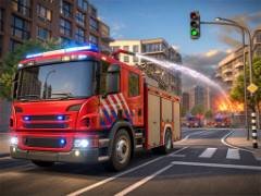 Fire Truck Rescue simulator - crazygames