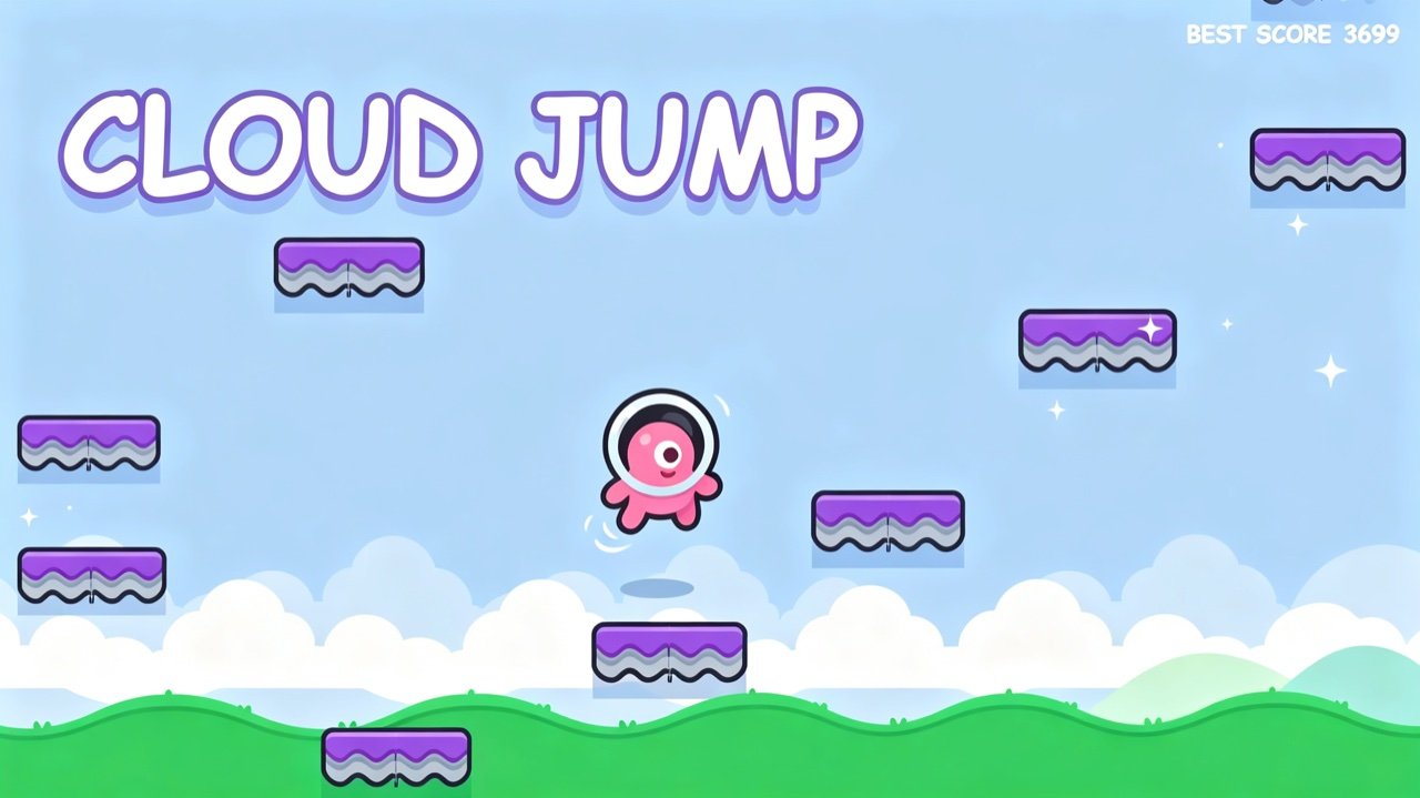 Cloud Jump - crazygames