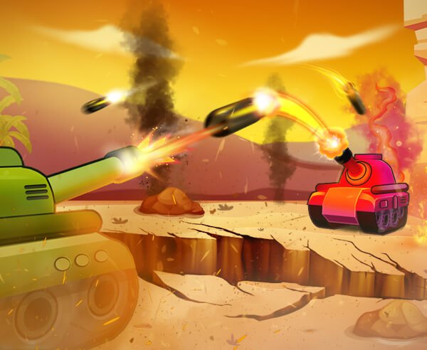 Hill Top Tanks - crazygames,crazy games,free games,h5 game, free play,free crazy games