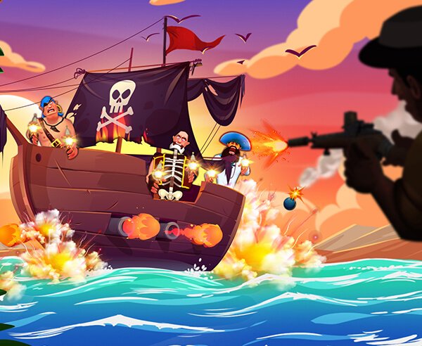 Pirate Hunt - crazygames,crazy games,free games,h5 game, free play,free crazy games