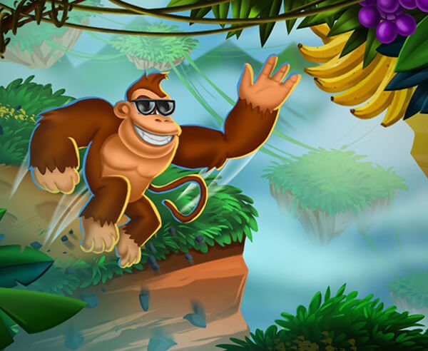 Jumpy Ape Joe - crazygames,crazy games,free games,h5 game, free play,free crazy games