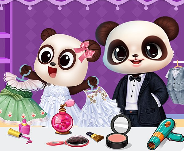 Panda Tropical Wedding Story - crazygames,crazy games,free games,h5 game, free play,free crazy games