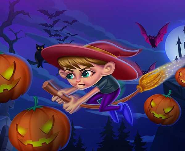 Witch Flight - crazygames,crazy games,free games,h5 game, free play,free crazy games