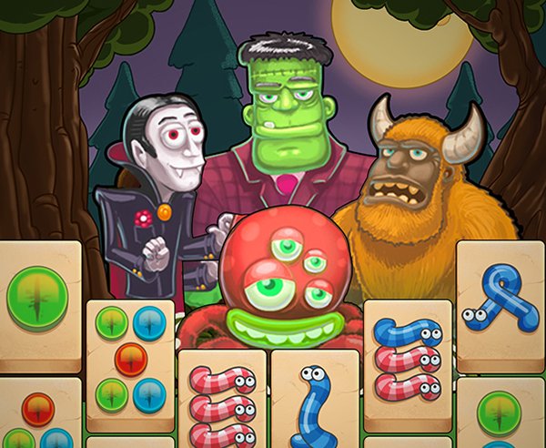 Monsterjong - crazygames,crazy games,free games,h5 game, free play,free crazy games