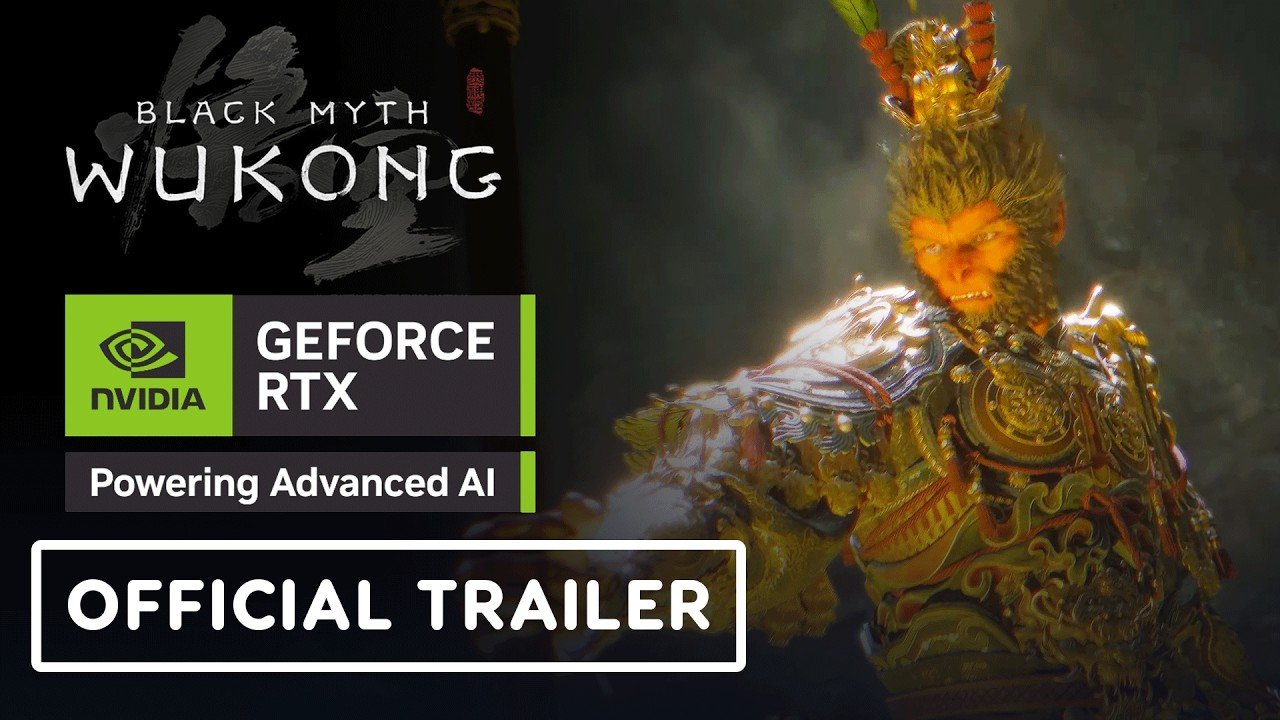 NVIDIA DLSS 4 - Official Black Myth: Wukong Announcement Trailer | CES 2025