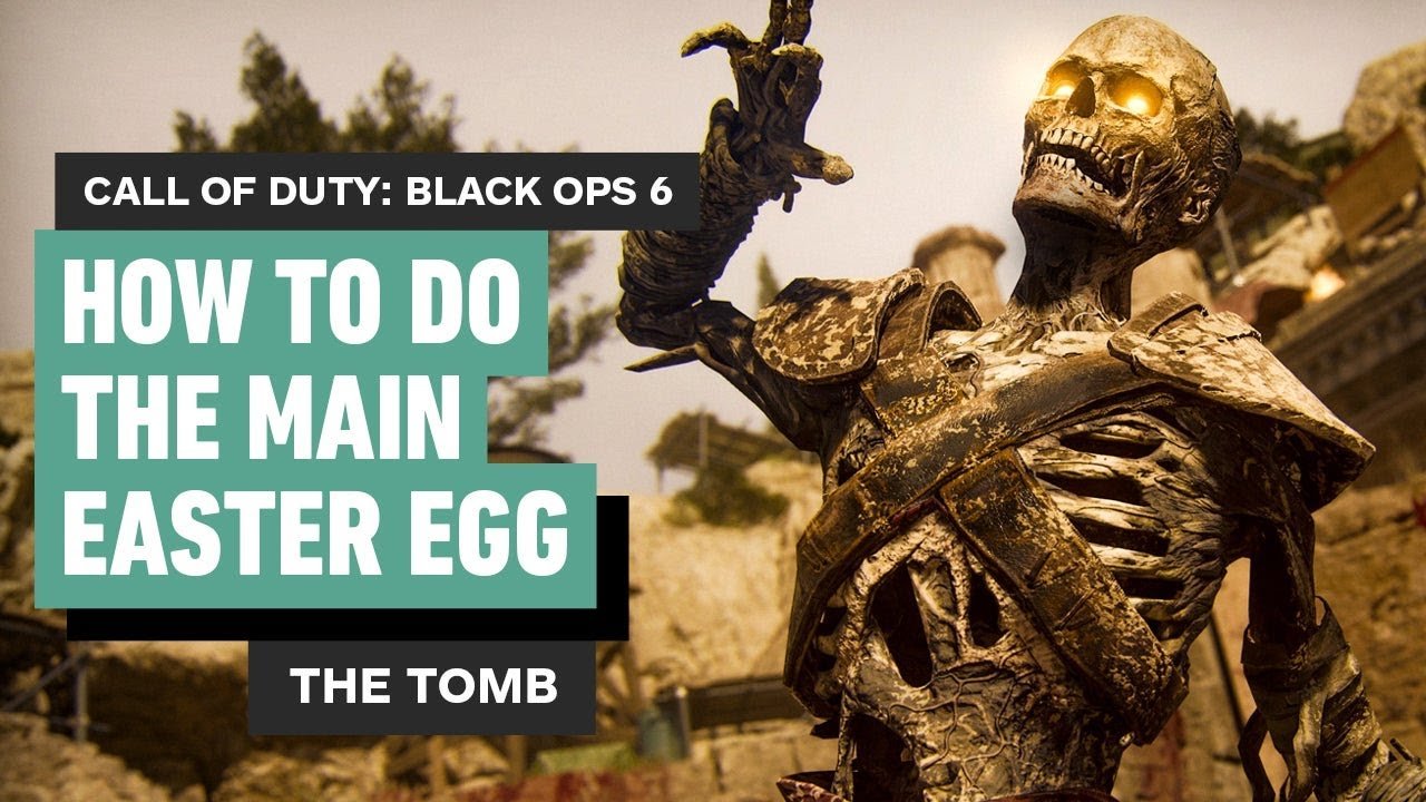 Call of Duty Black Ops 6 Zombies - How to Get the Main Easter Egg in The Tomb