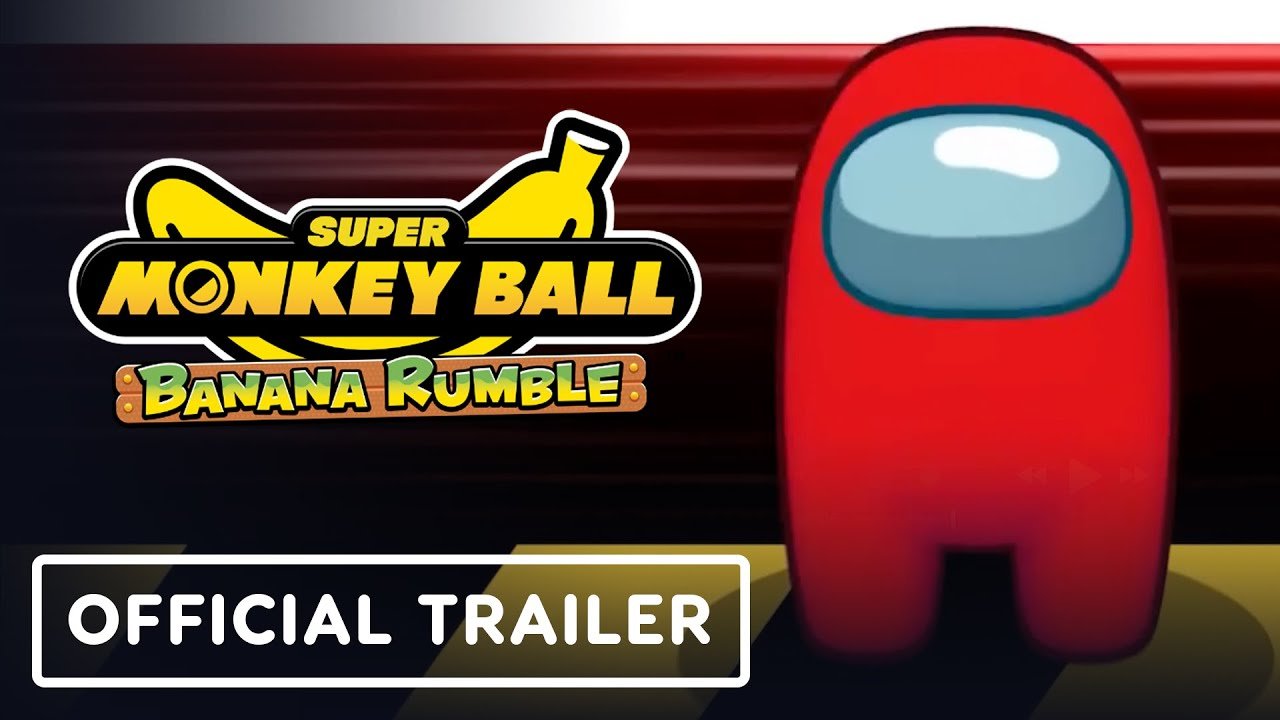 Super Monkey Ball Banana Rumble - Official Among Us Crewmate Reveal Trailer