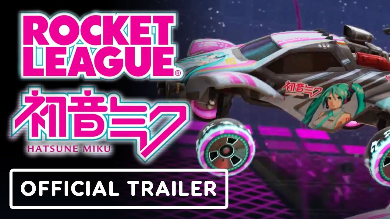 Rocket League x Hatsune Miku - Official Collaboration Trailer